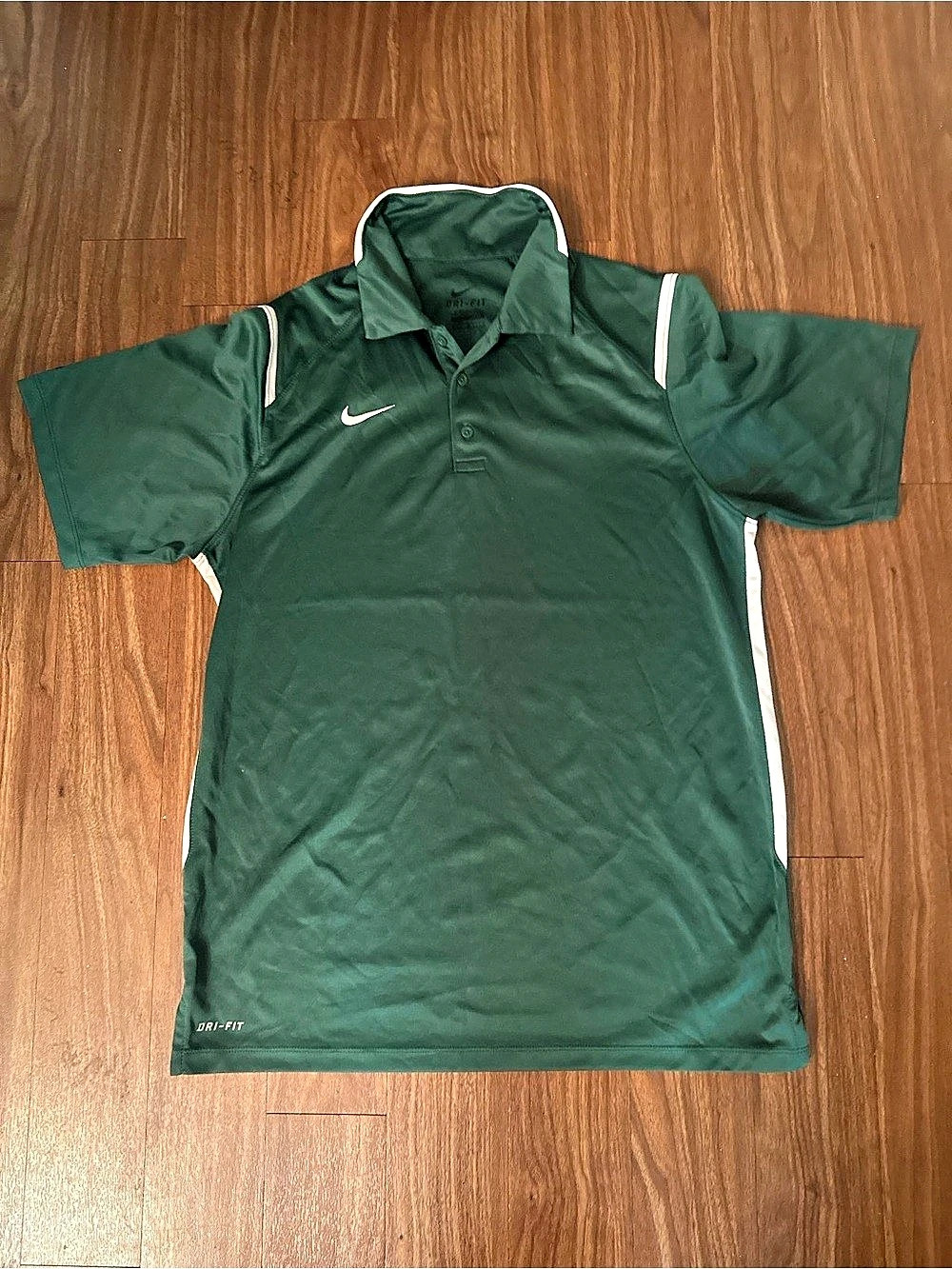 Nike Men's Green Performance Polo